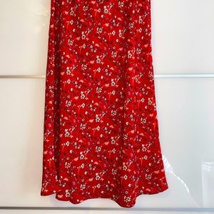 Sanctuary Floral Midi Skirt